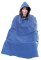 PON 03 B Poncho antipioggia per adulto Blu